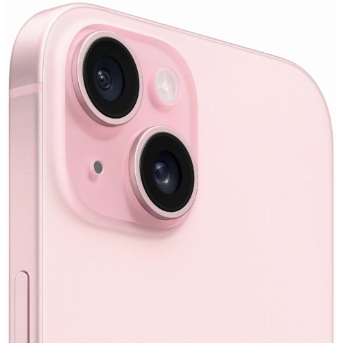 Смартфон Apple iPhone 15 256 ГБ, Dual eSIM, розовый